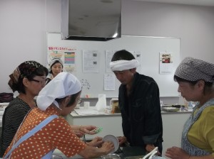 松ヶ江梅干し料理教室1