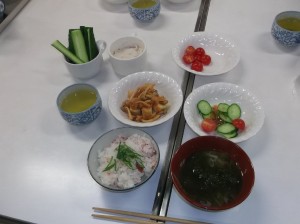松ヶ江梅干し料理教室2